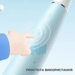 Електрична зубна щітка Oclean Kids Blue дитяча синя - мініатюра 4