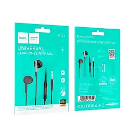 Навушники Hoco Glory universal earphones with microphone M123 - мініатюра 3