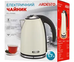 Електрочайник Ardesto EKL-F340BG 1.7 л бежевий - мініатюра 7