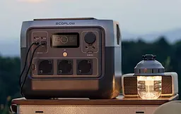 Зарядна станція EcoFlow River 2 Pro 800Вт пикова 1600Вт 3 євро розетки 4 usb - мініатюра 6