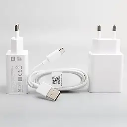 Комплект швидкого заряджання для телефона Xiaomi 18W блок і кабель USB-C - мініатюра 4