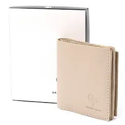 Жіноче шкіряне портмоне GRANDE PELLE 10х10х1,5 см acs0018769 - мініатюра 6
