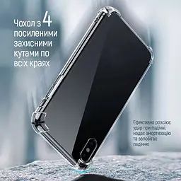Чохол-накладка ColorWay TPU AntiShock Oppo A18 Clear - мініатюра 3
