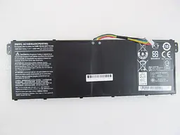 Акумулятор для ноутбука Acer AC14B18J, 3220 mAh (36Wh), 3cell, 11.4V, Li-ion, чорний - мініатюра 2