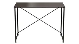 Стіл письмовий Line Лайт Ferrum-decor 750x1000x500 Чорний метал ДСП Венге Магія 16 мм (FRD-106155) - мініатюра 5