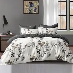 Постільна білизна сімейна Dushka Home Полікотон 21088 160х215х2 см