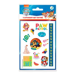 Набір дитячих тимчасових татуювань Paw Patrol Dodo 200436 Різнокольоровий shop (4823115907868) - мініатюра 1