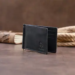 Чоловічий шкіряний гаманець GRANDE PELLE 12х8х1 см acs0014769 - мініатюра 6