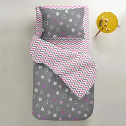 Набір простирадло полуторне 155х240 PINK ZIGZAG COSAS (4822052024041) - мініатюра 5