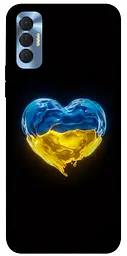 Чохол Demsky Серце України для Tecno Spark 8P