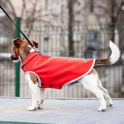 Жилет для собак Pet Fashion Fleecy S червоно-сірий - мініатюра 2