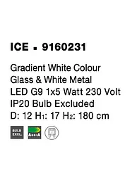 Підвісний світильник Nova Luce ICE 9160231 - мініатюра 8