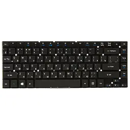 Клавіатура для ноутбука ACER Aspire 3830, 4830 чорний, без фрейму (Win 7)