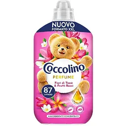 Кондиціонер для білизни Coccolino Perfume Квіти тіаре та червоні фрукти 1827 мл 87 циклів прання