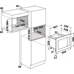 Мікрохвильова піч Whirlpool WMF 200 G [99920] - мініатюра 7