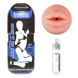 Мастурбатор SEX IN A CAN MOUTH LOTUS TUNNEL LOVETOYS 66-LV3600508-01 102555