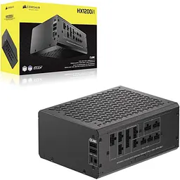 Блок живлення Corsair HX1200i 1200W 80+ Platinum (CP-9020267-EU) - мініатюра 2
