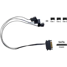 Контроллер вентилятора Lian Li L-Wireless Controller, Black (G89.RF-T-B.02) - мініатюра 3