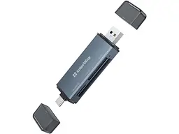 Картрідер ColorWay USB-C Gray (CW-CR-01)