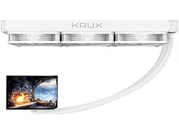 Водяне охолодження Krux HydroArc 360 White (KRXE011) - мініатюра 7