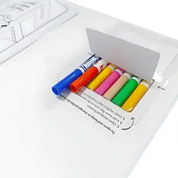 Розмальовка Crayola Sonic 32 сторінки та 7 фломастерів - мініатюра 4