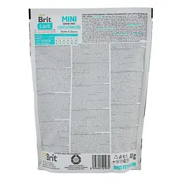Сухий корм Brit Care GF Mini Light & Sterilised 0.4 кг для стерилізованих собак мініатюрних порід - мініатюра 3