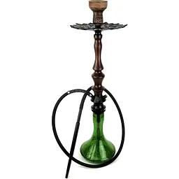 Кальян KARMA HOOKAH 3.3 Brown (Craft Crash Green) - мініатюра 2