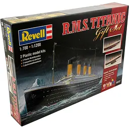Збірна модель Revell Корабель Титанік подарунковий набір рівень 4, масштаб 1:700 та 1:1200, 172 деталі (RVL-05727) - мініатюра 2