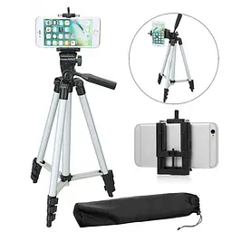 Штатив TRIPOD 3110 для Телефону Камери Фотоапарата з Bluetooth Кнопкою 102см - мініатюра 2