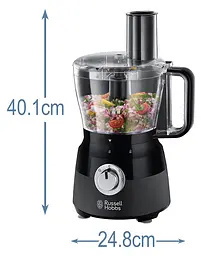 Кухонний комбайн Russell Hobbs 24732-56 Matte Black - мініатюра 7