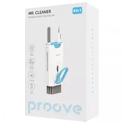 Багатофункціональний набір Proove Mr. Cleaner 8in1 для чищення електроніки та гаджетів White (MCS00000802) - мініатюра 7