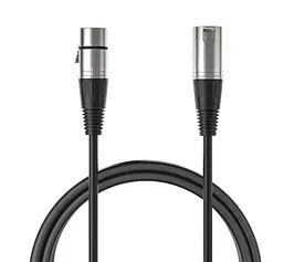 Микрофонный кабель XLR Male — XLR Female Fifine L-9 3м - мініатюра 2