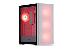 2E Gaming Корпус Virtus Neo G3301NW без БЖ 2xUSB3.0, 1xUSB2.0, 3x140мм ARGB, 1x120мм ARGB, VGA 340мм, LCS ready, контролер з пультом, TG Side Panel, ATX, білий - мініатюра 3