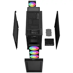 Корпус Deepcool CH560 Digital Black (R-CH560-WHAPE4D-G-1) без БЖ (R-CH560-BKAPE4D-G-1) Без БП - мініатюра 14