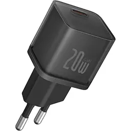 Мережевий зарядний пристрій Baseus GaN5S Fast Charger 20W Black (P10162503113-00) [105949]