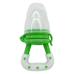 Ніблер для прикорму немовлят Mega Zayka MGZ-0001(Green) харчовий силікон