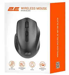 Бездротова миша 2E MF240 WL Wireless Black (2E-MF240WB) - мініатюра 8