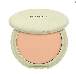 Компактні тіні для повік Kiko Milano Green Me Eyeshadow з екстрактом граната 02 Matte Beige 2 г