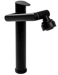 Змішувач для умивальника Rea Paco black mat (REA-B0536)