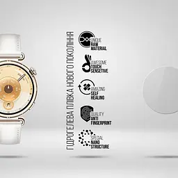 Гідрогелева плівка на годинники HUAWEI Watch GT 6 41mm ArmorStandart захисна плівка для смарт годинників прозора (ARM90852) - мініатюра 2
