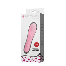 Вібратор Pretty Love Solomon Vibrator Light Pink - мініатюра 3