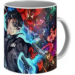 Кухоль GeekLand гра Персона 5 Persona 5 Р5 02.02 330 мл білий - мініатюра 2