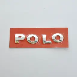 Емблема напис Polo новий скотч 130 x 25 мм 1997-2005 (5656)