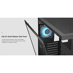 Корпус PcCooler CPS C3 T700 ARGB BK (C3-T700BKD401-GL) - мініатюра 7