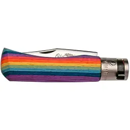 Ніж Old Bear Rainbow XS, 420 steel, wood handle,, rainbow - мініатюра 4