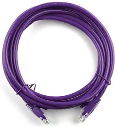 Патч-корд 20м, RJ-45, Cat.5e, CU, мідь, фіолетовий Ritar (PCR-CU/20Pe / 14094)