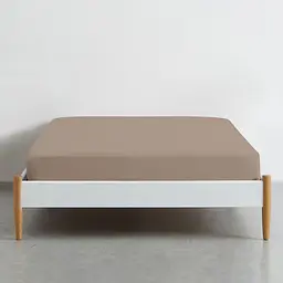 Простирадло Cosas на резинці 90x190x25 espresso, кава (Espresso15_90x190x25) - мініатюра 2