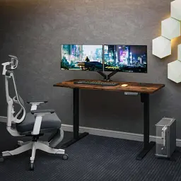 Комп'ютерний стіл Mealux PowerDesk Energy Antique з електрорегулюванням висоти (EVO-201 Energy A/B) - мініатюра 5