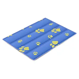 Охолоджуючий килимок для собак та кішок GEL Material Summer Pet Cooling Mat Ukrainian paws 45х60 см - мініатюра 3