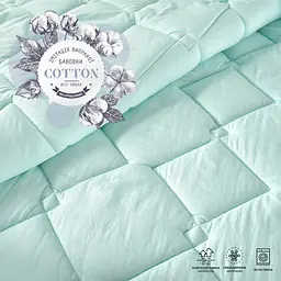 Набір ковдра з подушками IDEIA - м'ята Tropical 200x220 + 50x70 (2 шт) євро - мініатюра 8
